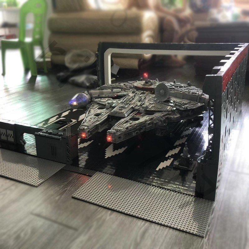 レゴ 互換品 ミレニアムファルコン ドッキング ベイ (ライトキットなし) スターウォーズ クリスマス プレゼント 75192  K2563059949(24812円)