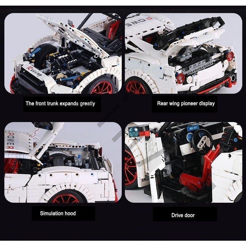 レゴ 互換品 GTR GT3タイプ スピードレーシングカー スーパーカー テクニック クリスマス プレゼント 