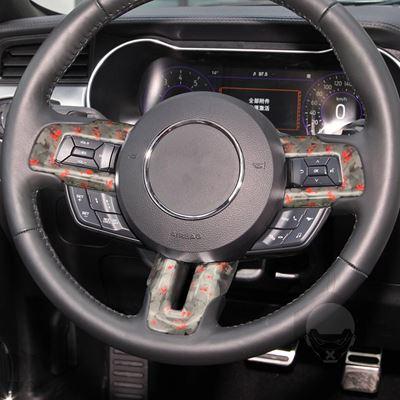 フォードマスタング GT350 GT500 2015-2022カーボンステアリング