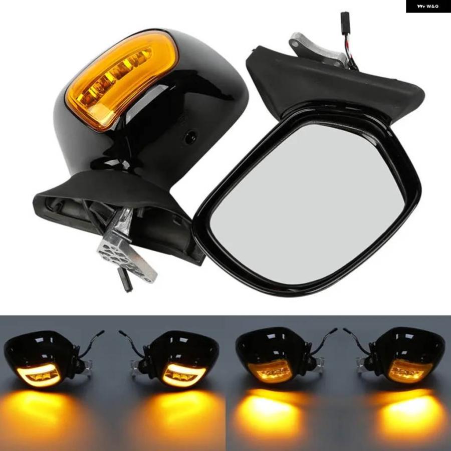 並行輸入品 オートバイ バックミラー LED ホンダ ゴールドウイング ゴールドウイング 1800 GL1800 200