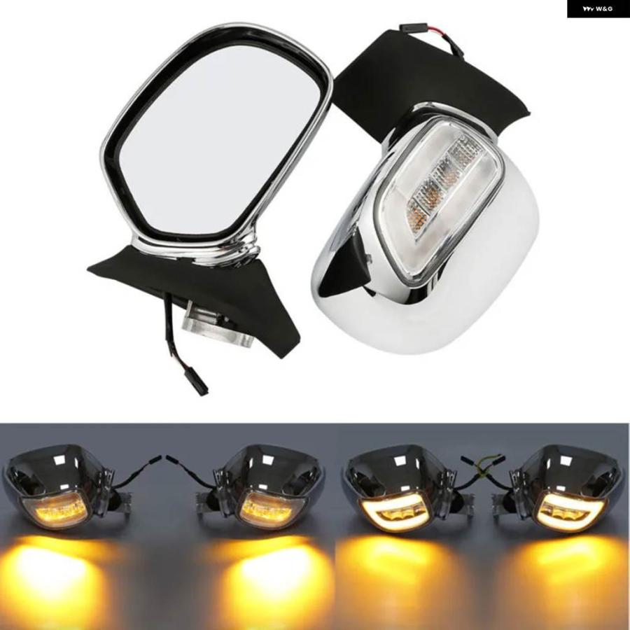 並行輸入品 オートバイ バックミラー LED ホンダ ゴールドウイング ゴールドウイング 1800 GL1800 200