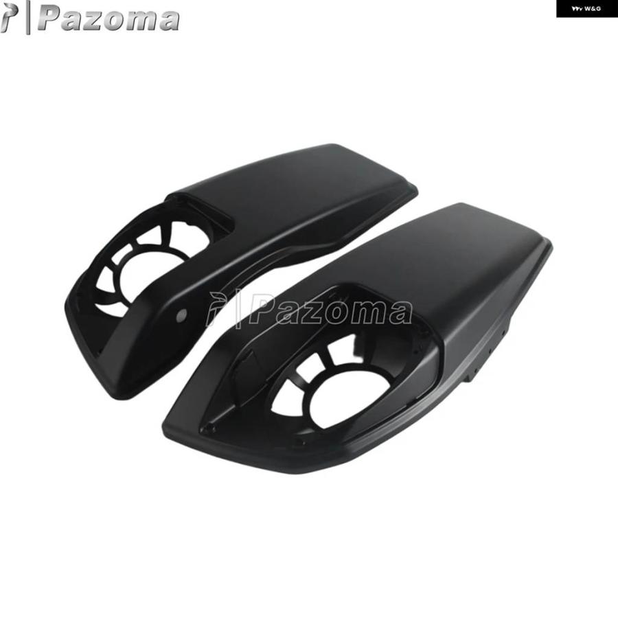 並行輸入品 バイク ハードサイドバッグカバー サドルバッグ スピーカー 蓋 カバー ハーレー ツーリング ストリートグラ
