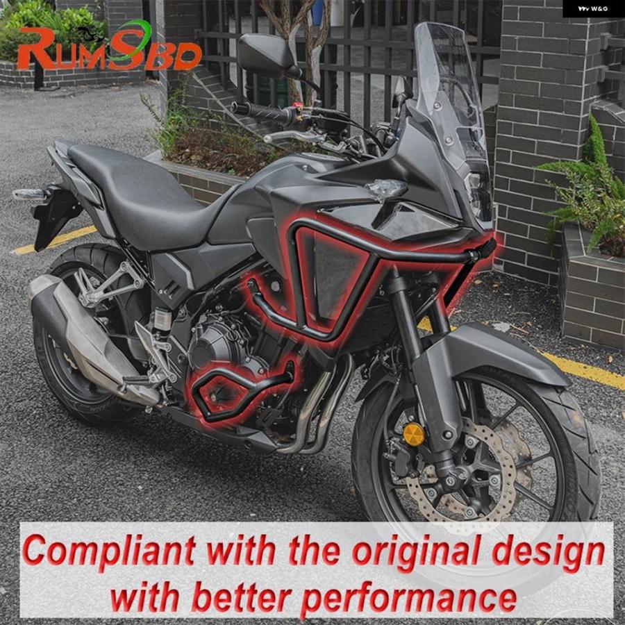 並行輸入品 NX400 NX500 オートバイ エンジン 上部とアンダー クラッシュ バー ホンダ NX 400 500