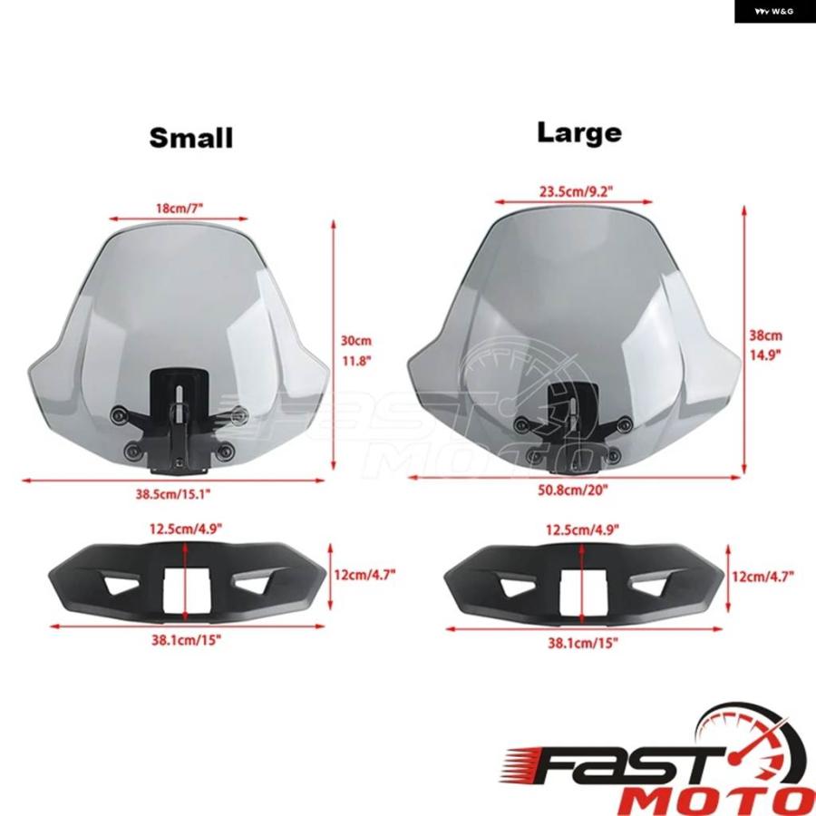 並行輸入品CAN-AM RYKER RALLY 900 600 ACE RALLY EDITION SPORT 900 可変風防スクリーン アクセサリー #219401032