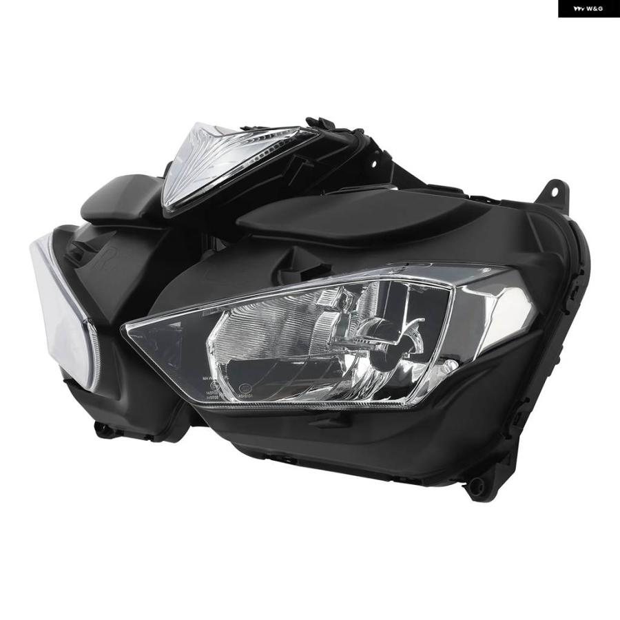 並行輸入品ヤマハ YZF R3 R25 2015-2018 オートバイ フロント ヘッドライト アセンブリ_1