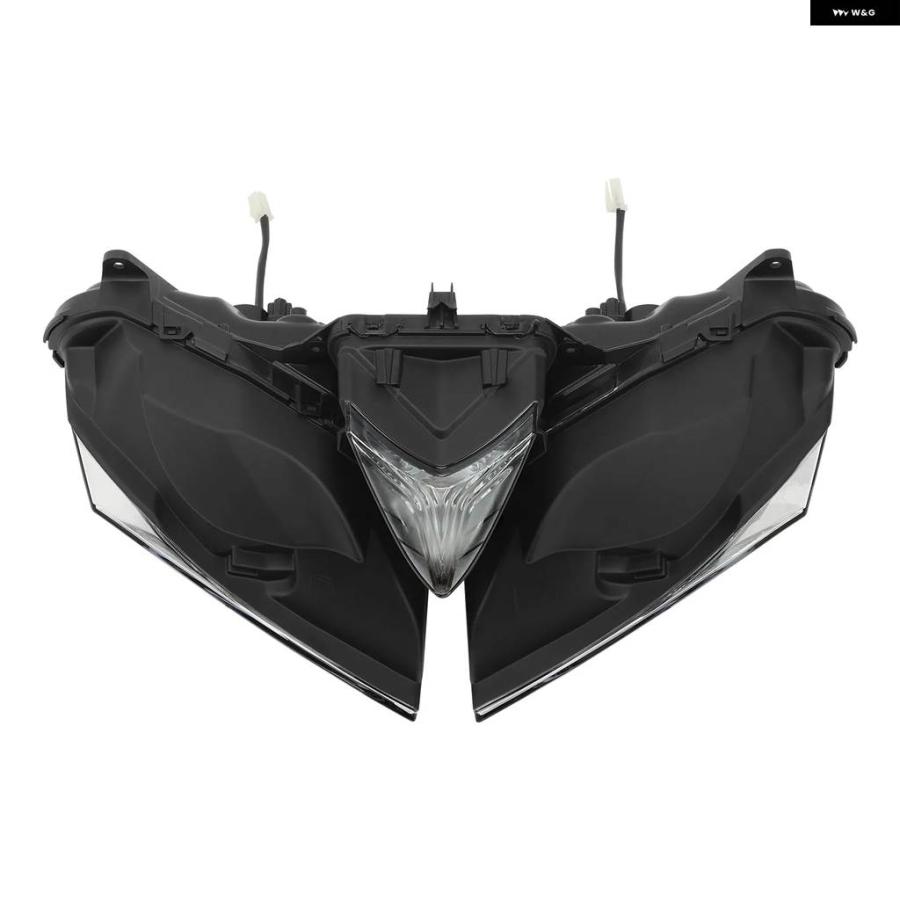 並行輸入品ヤマハ YZF R3 R25 2015-2018 オートバイ フロント ヘッドライト アセンブリ_2
