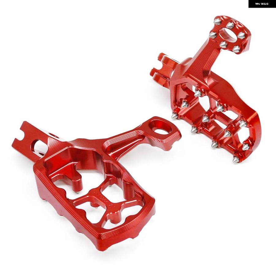 並行輸入品CNCエクステンダー ワイドファット フットレスト フットペグ ホンダ CRF 150R 250R 450R CRF250X CRF450X CRF150R CRF250R 2004-2023_5
