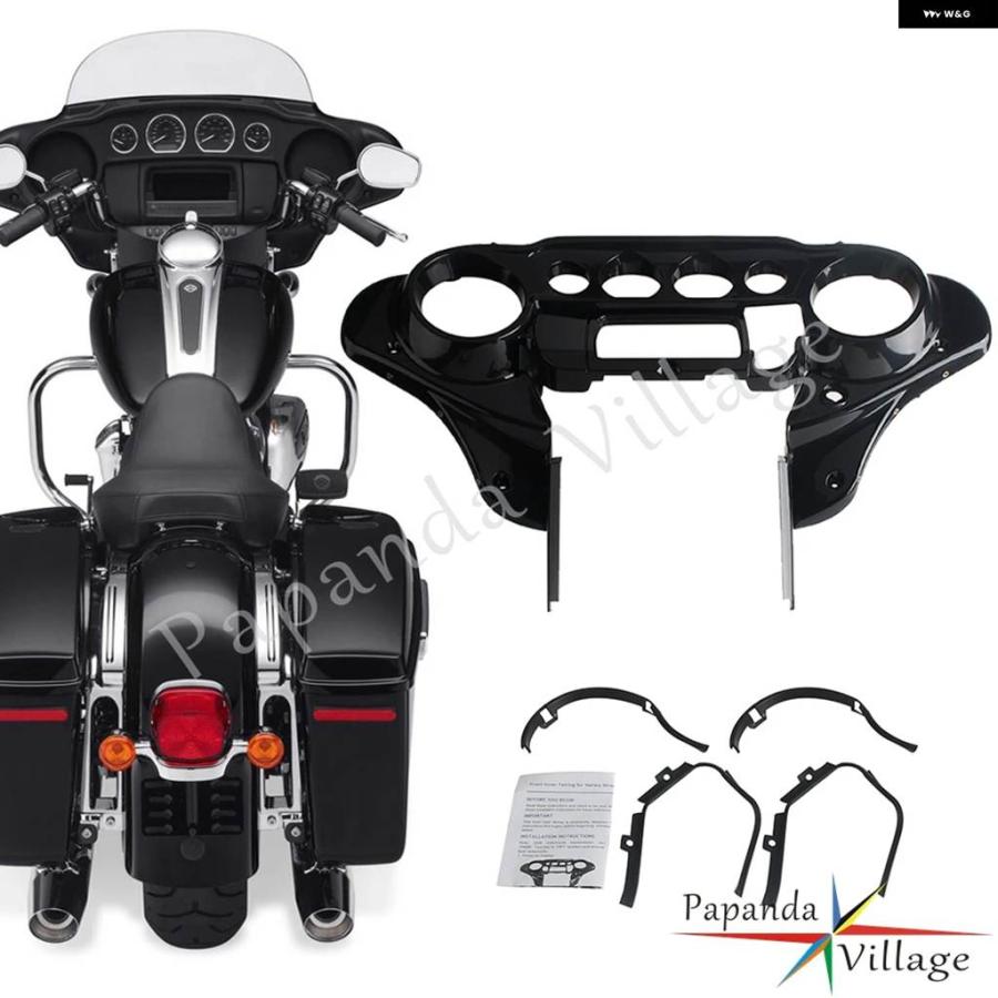 ブランド登録なし - 並行輸入品 ハーレー ツーリング エレクトラ グライド 表どおり グライド FLHX FLHXS 14-2023 自動二輪車 ゲージ ハウジング 河馬