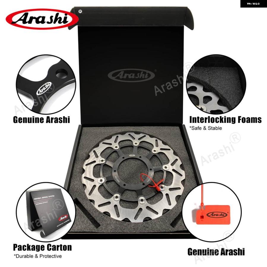 並行輸入品 フルフローティング フロント ブレーキディスク ローター ディスクブレーキ パッド カワサキ ZRX 1100 ZRX1100 1997_9