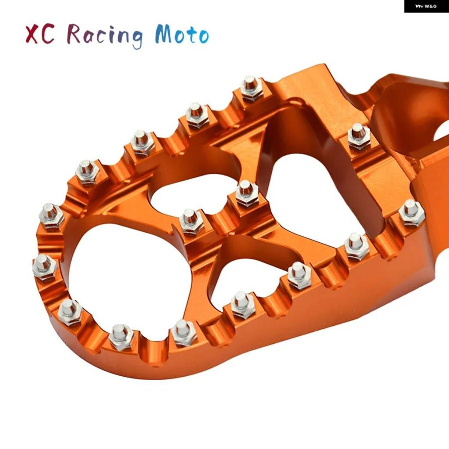 ブランド登録なし - 並行輸入品 自動二輪車 2023 フットペグ ペダル KTM SX SXF EXC EXCF XC XCF 125 150 250 300 2017-2020 2021 2022用