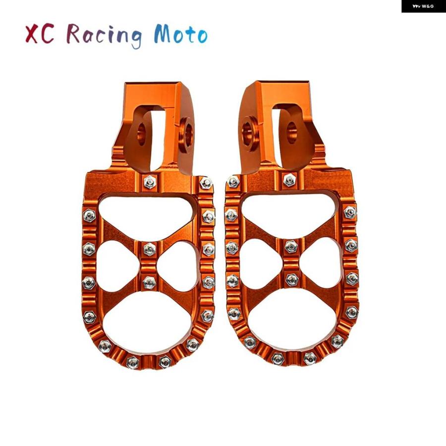 ブランド登録なし - 並行輸入品 自動二輪車 2023 フットペグ ペダル KTM SX SXF EXC EXCF XC XCF 125 150 250 300 2017-2020 2021 2022用
