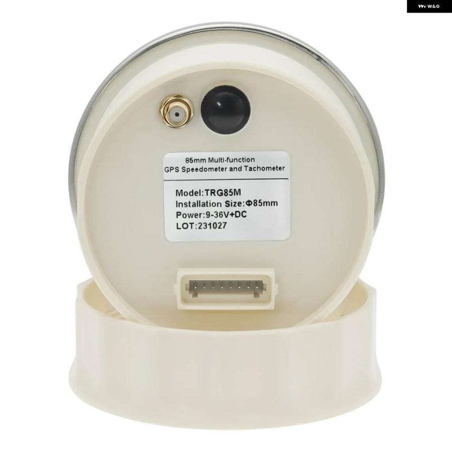 並行輸入品 85MM カーゲージ 12000RPM タコメーター GPS スピード メーター 燃料レベル 電圧計 ギア 299KMH MPH スピード メータ_7