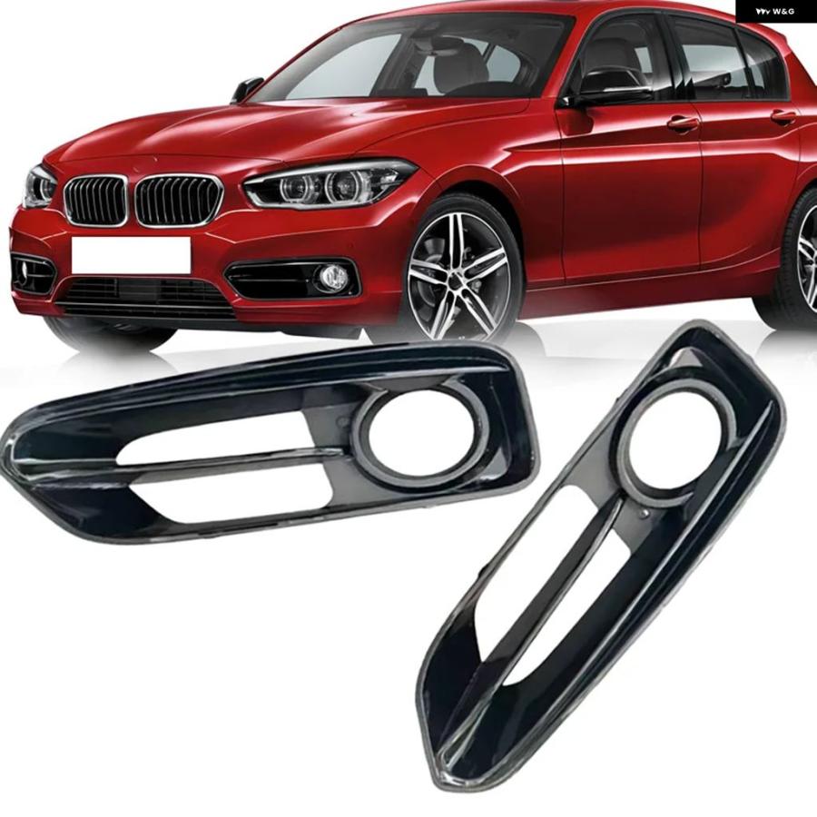 並行輸入品 BMW F20 1シリーズ スポーツ 2014 - 16 2018 19 フロント バンパー フォグランプ グリル カバー 51117371667 51117371668 | ブランド登録なし