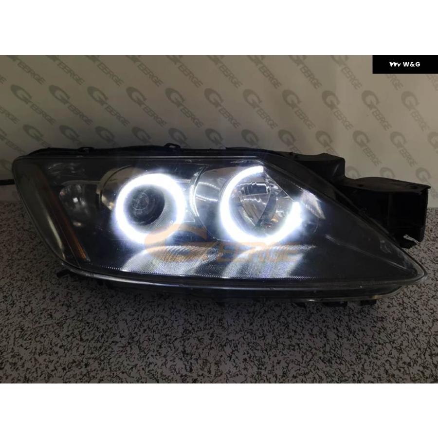 並行輸入品マツダ CX7 CX 7 CX-7 ER 2006/12/01 デイライト 超高輝度 SMD LED エンジェルアイキット ハローリング | ブランド登録なし | 06
