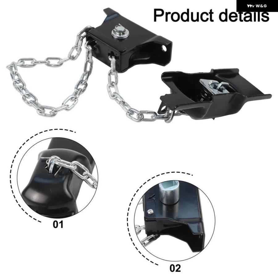 【並行輸入品】ピックアップタイヤ ホルダー スペアタイヤ キャリア オフロードアクセサリー 自動車用スペアタイヤ取り付けソリューション | ブランド登録なし | 04