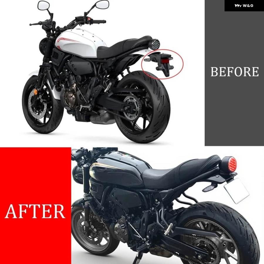 並行輸入品 XSR700 バイク フェンダーレスキット リアテール