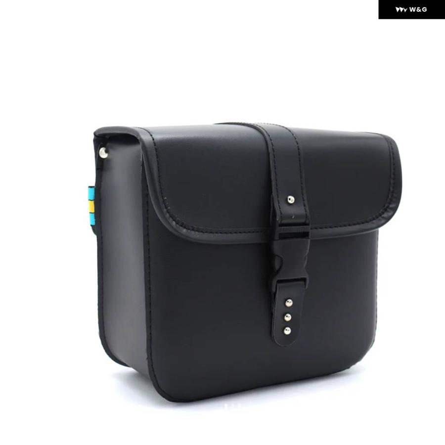 並行輸入品 バイク サドルバッグ サイドツール キャリア 収納 バッグ ブラック/ブラウン サドルバッグ 防水 ハーレー_3