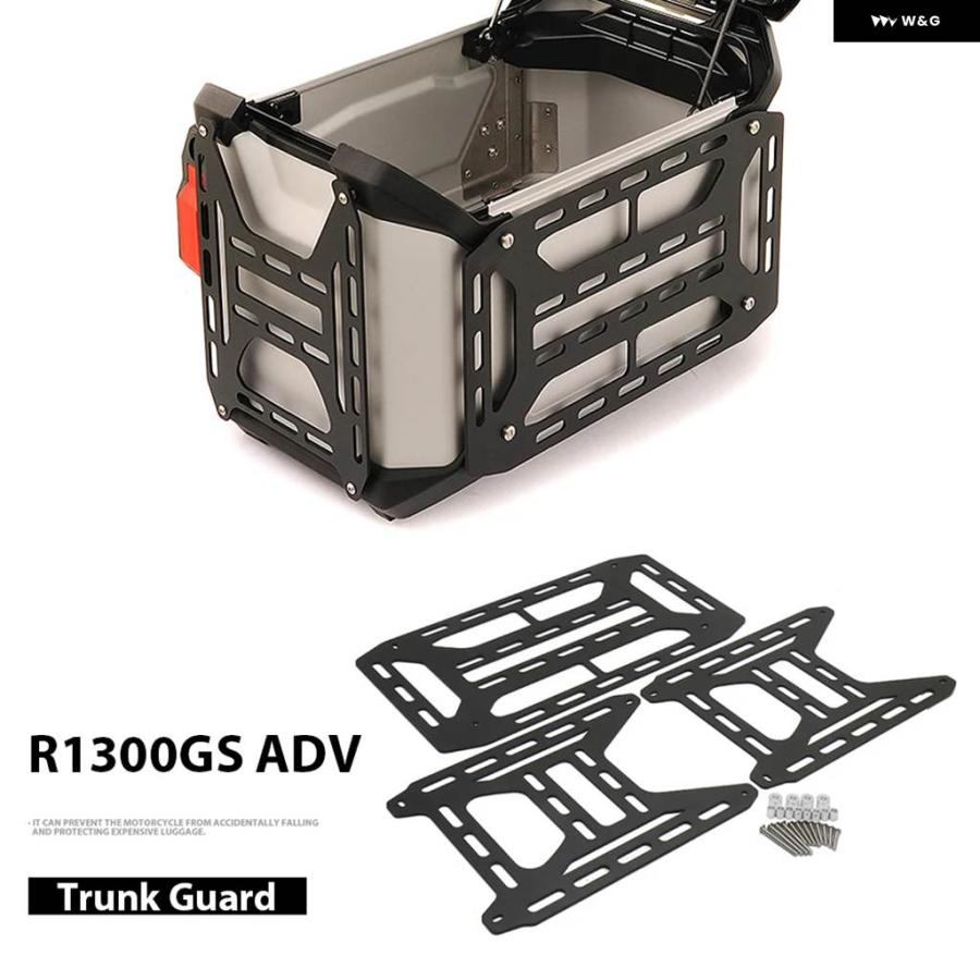 並行輸入品 オートバイ トップ ボックス リアラゲッジケース アルミ製