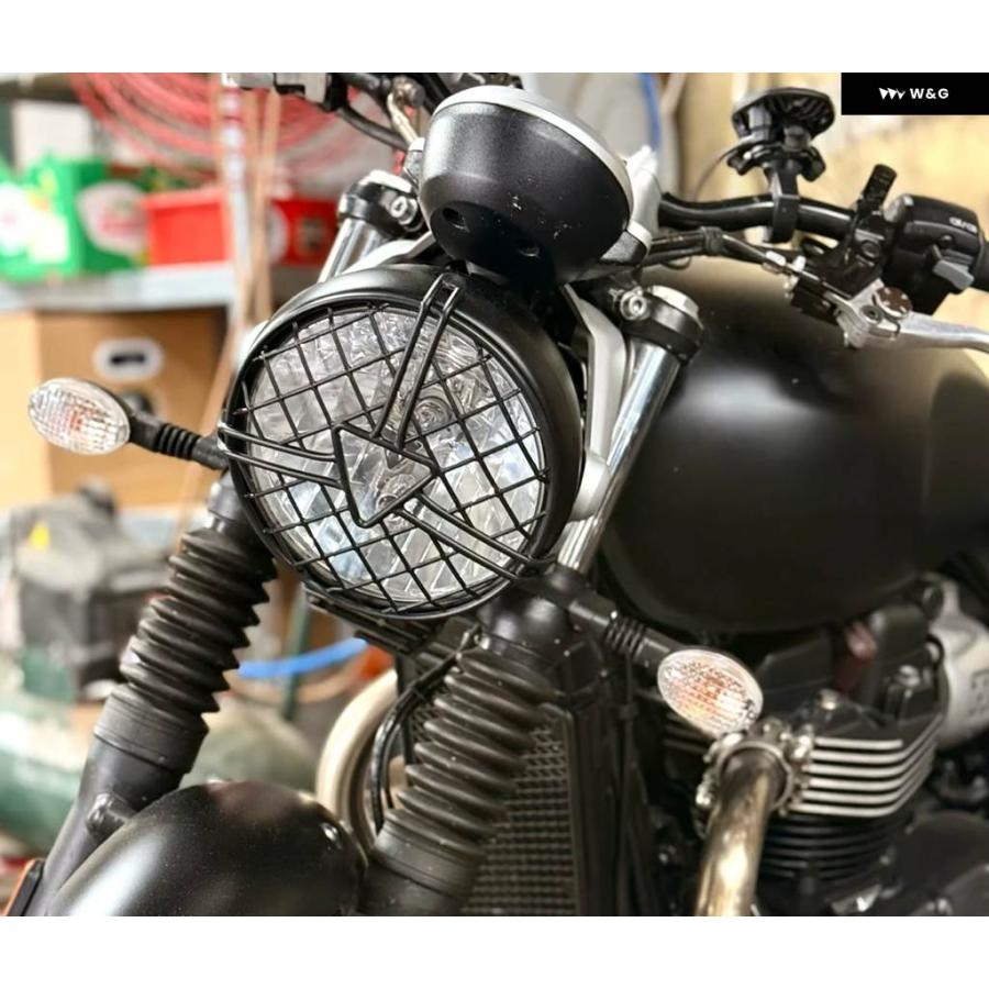 並行輸入品 トライアンフ STREET TWIN 900 SCRAMBLER 900 バイク アクセサリー ヘッドライト