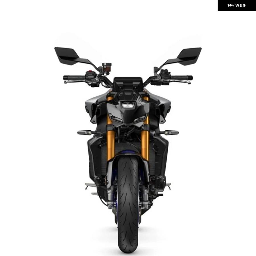 並行輸入品 MT-09 SP 2025 MT09 SP 2018-2025 バックミラー バイク 固定式ウィングミラー_3