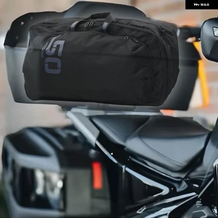 並行輸入品 バイク 防水 インナーバッグ トップ ボックス バッグ ブラック サイド ボックス トップ ボックス キャリ