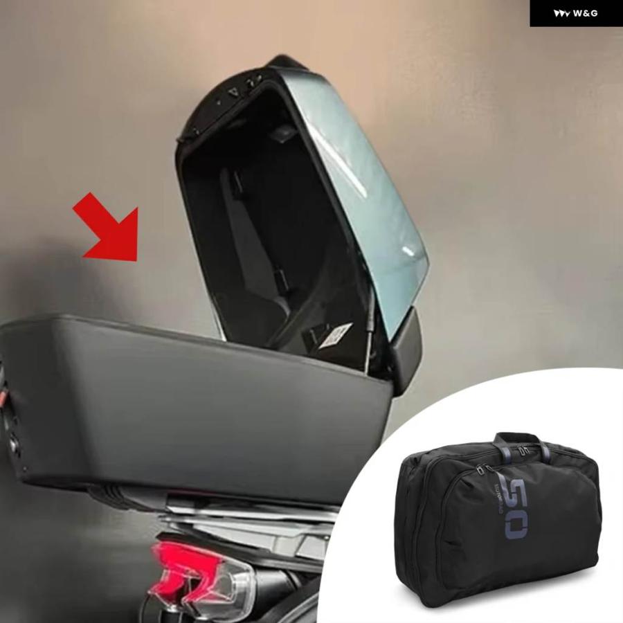 並行輸入品 バイク 防水 インナーバッグ トップ ボックス バッグ ブラック サイド ボックス トップ ボックス キャリ