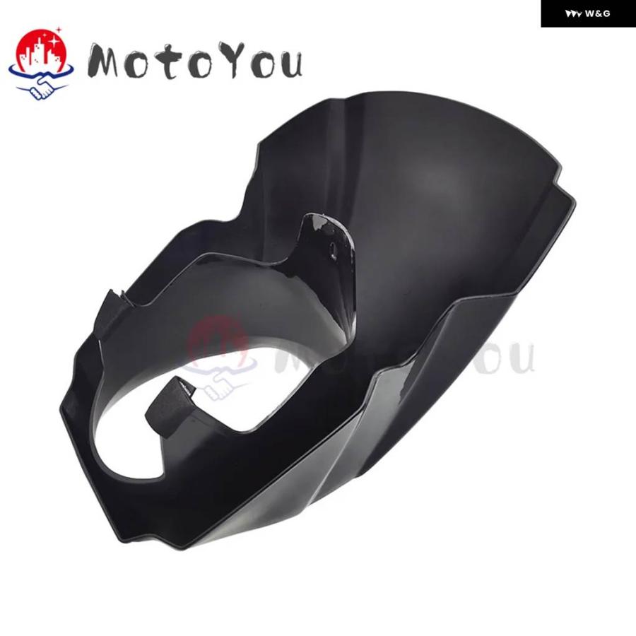並行輸入品 オートバイ ブラックフロント ヘッドライト フェアリング カバー ハーレー ソフテイル ブレイクアウト FX_3