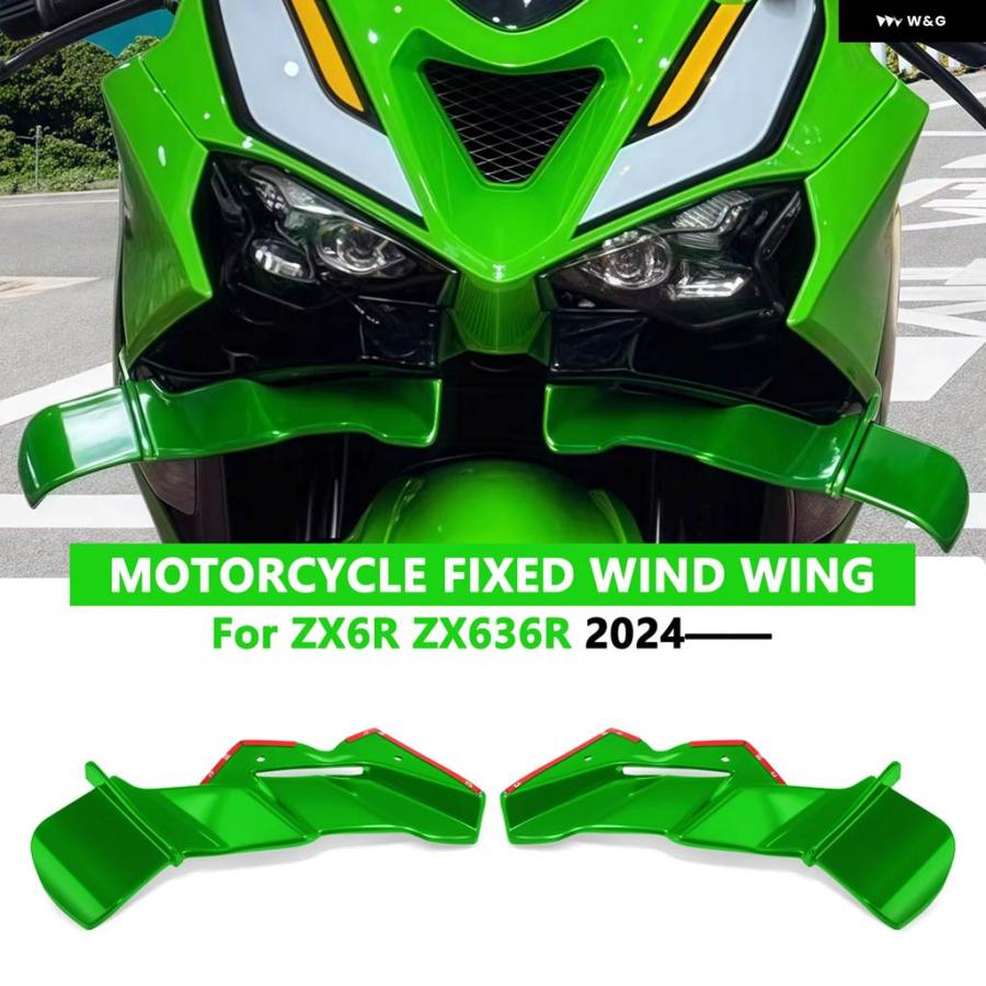 並行輸入品 ZX-6R ZX6R 2024 2025 ZX636R オートバイ ウィングレット