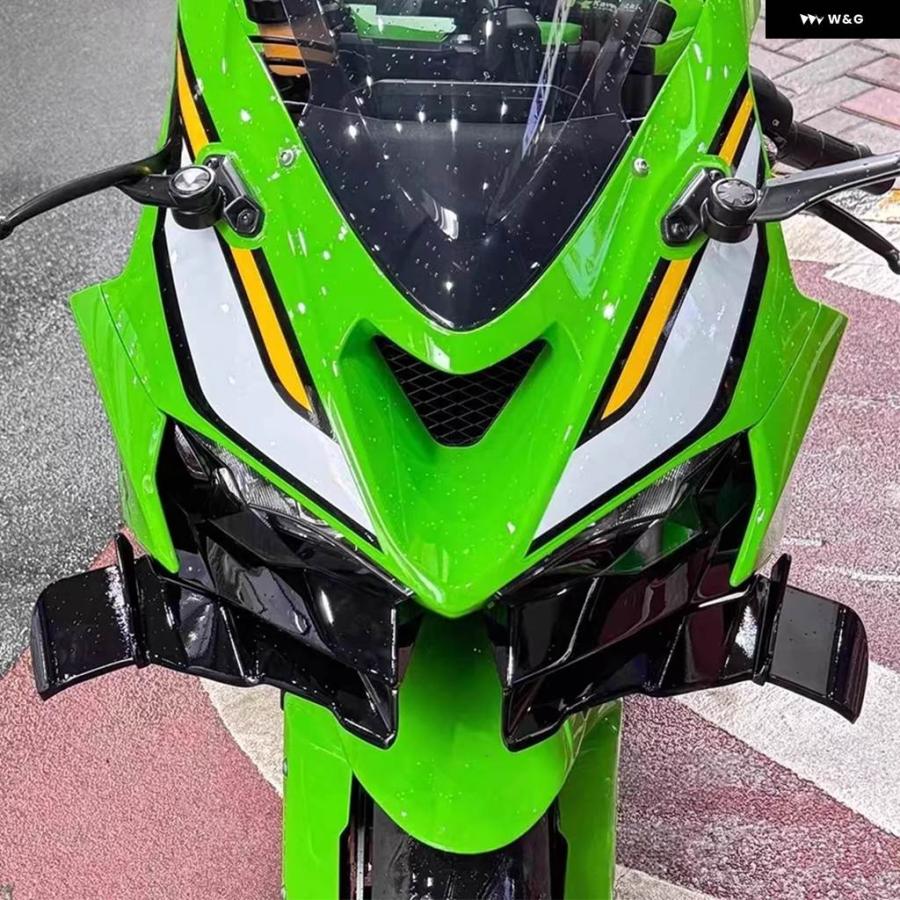 並行輸入品 ZX-6R ZX6R 2024 2025 ZX636R オートバイ ウィングレット