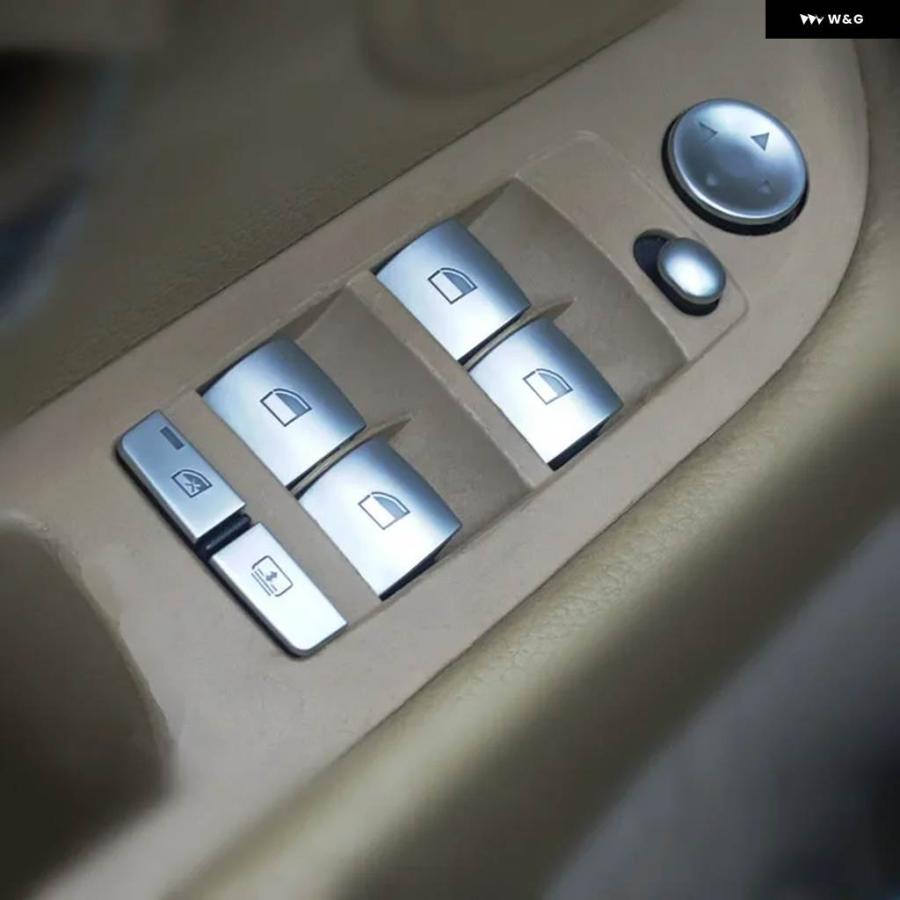 【並行輸入品】ドア アームレスト ウィンドウガラスリフティング ボタン デコレーション トリム BMW 3 5シリーズE90 E60 E70 E71 E84 X5 X6 | ブランド登録なし | 03