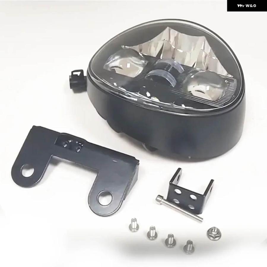 並行輸入品 60W LED ヘッドライト ソフテイル ブレイクアウト 2013-2017 バイク アクセサリー ハイロー