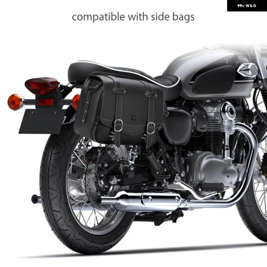 並行輸入品 カワサキ W800 W400 W600 キャリア バイク サイドラック