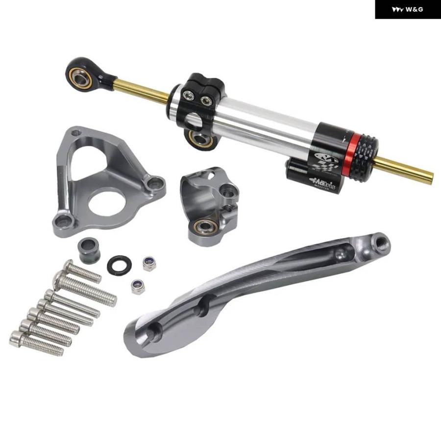 ブランド登録なし - 並行輸入品 ホンダ CBR650 RRステアリング ダンパー 安定器 マウント 鉤括弧 受け支える 一揃いの道具 カ