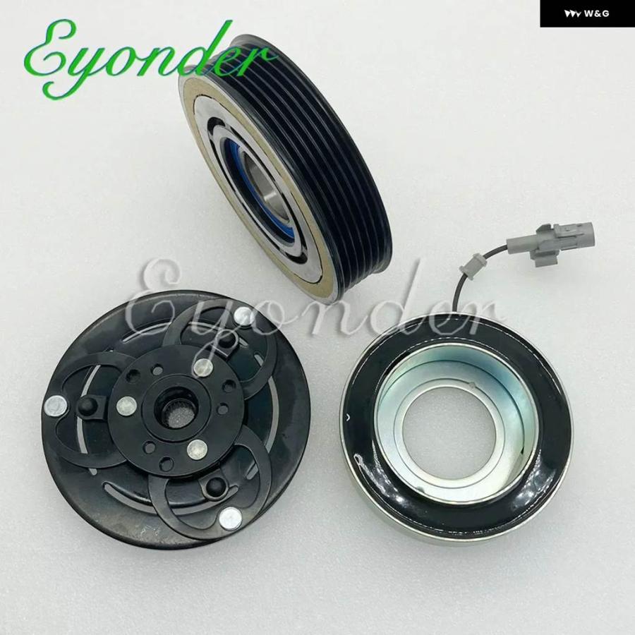 並行輸入品交流コンプレッサークラッチ プーリー ZEXEL DKV-10Z SBARU