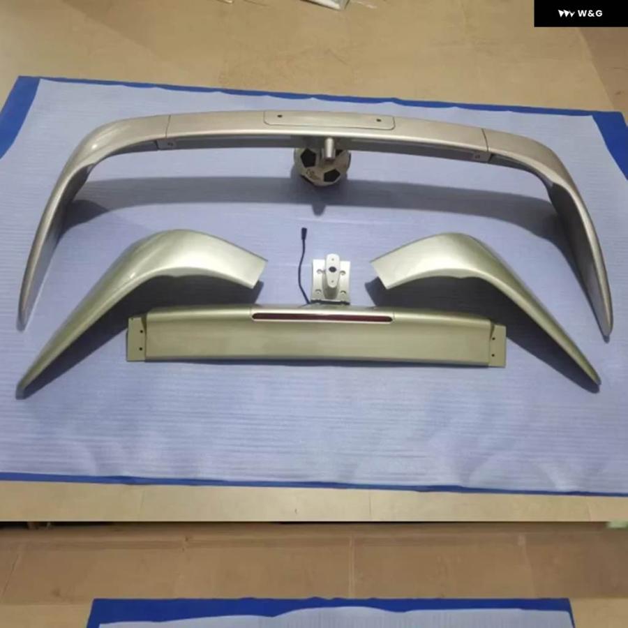 並行輸入品 トヨタ コースター用 ABS 未塗装カラー リアスポイラー 