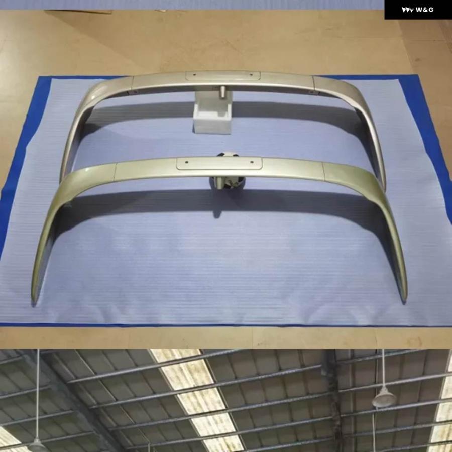 並行輸入品 トヨタ コースター用 ABS 未塗装カラー リアスポイラー