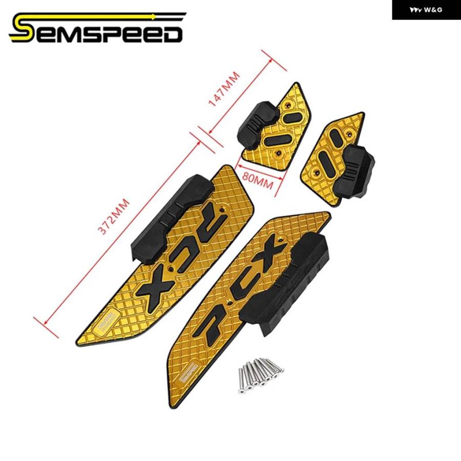 並行輸入品 フットレスト フットボード ペグ ペダル フットマット