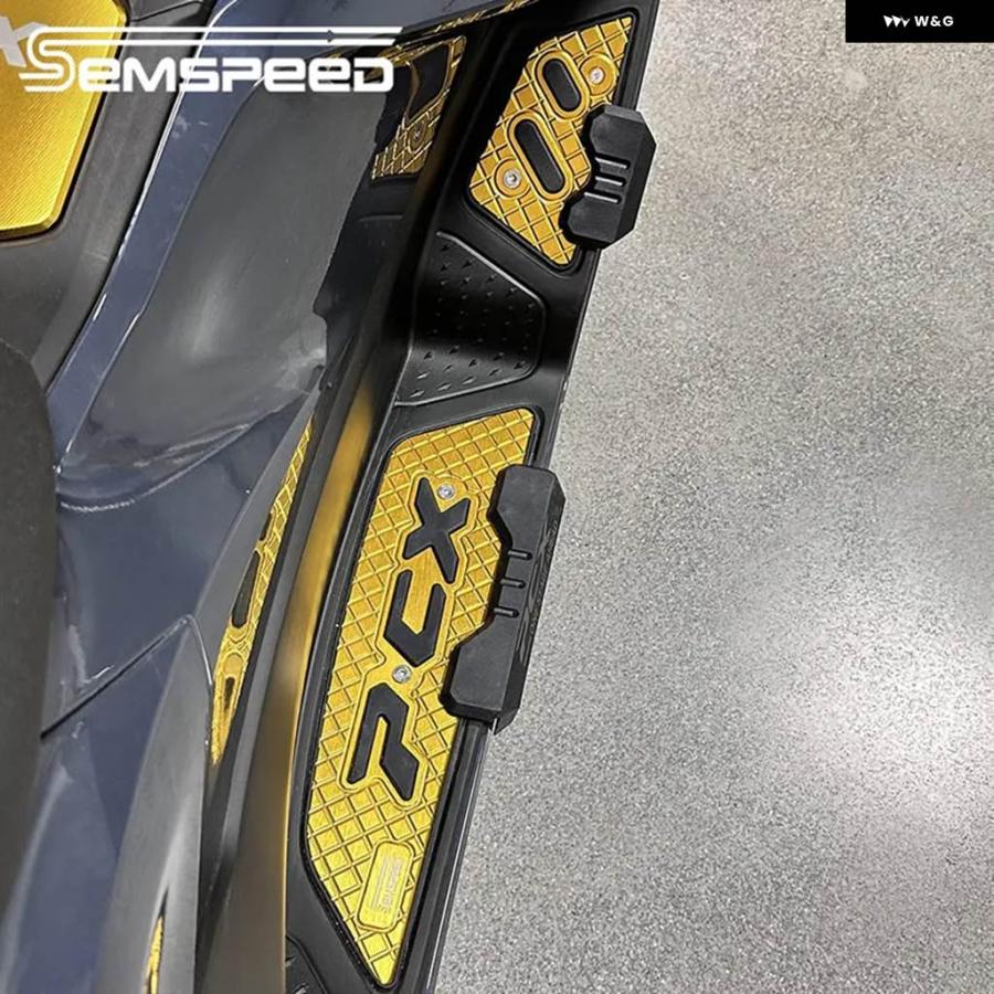 並行輸入品 フットレスト フットボード ペグ ペダル フットマット