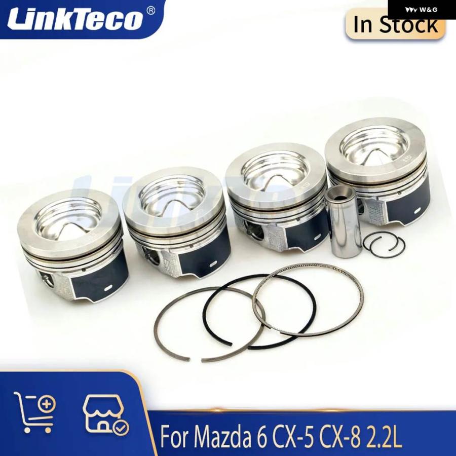並行輸入品 エンジン 部品 ピストンリングセット 86MM 2.2L ディーゼル マツダ 6 CX-5 CX-8 SHY1 SHY4 SHY6 ...