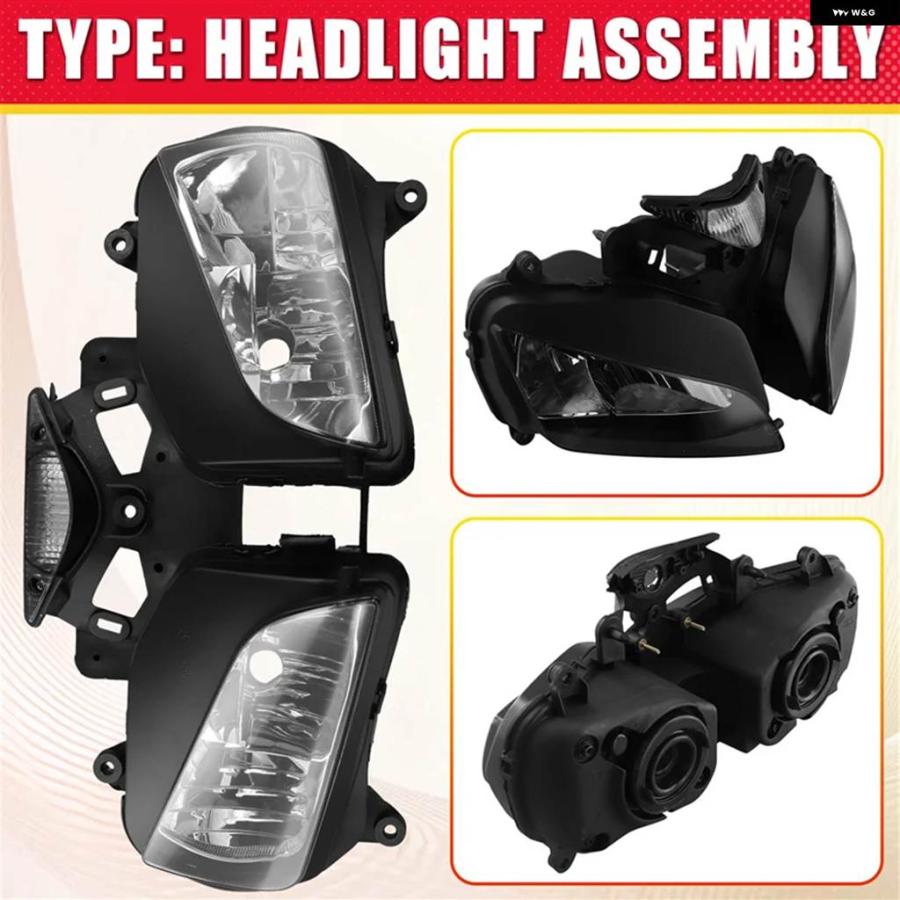 並行輸入品 フロント ヘッドランプ アセンブリ ホンダ CBR1000RR 2004-2007 R オートバイ ヘッドラ_4