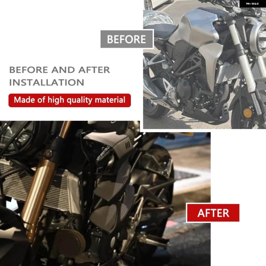 並行輸入品オートバイ ウィングレット フロントスポイラー スタビライザー ホンダ CB300R 2019-2025 2024 装飾 サイド フェアリング ウィングレット