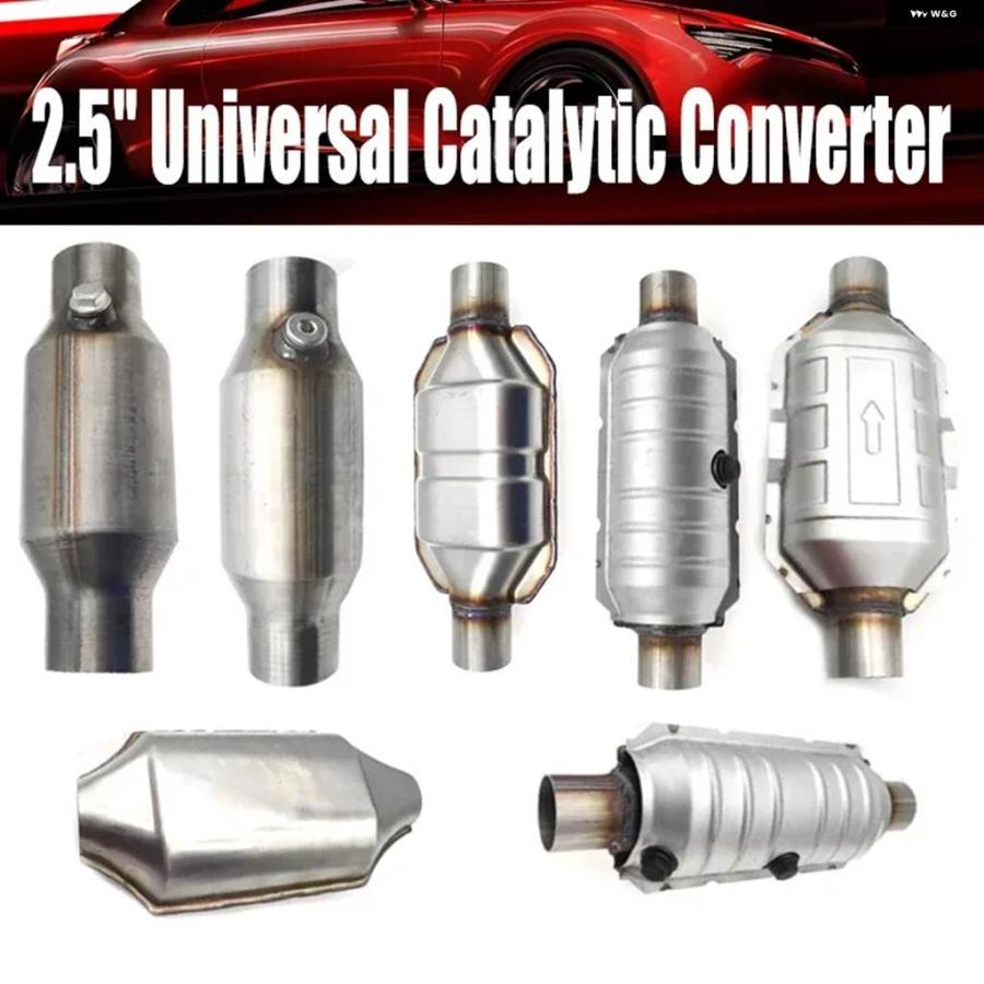 並行輸入品2.5インチ 触媒コンバーター 高フロー ステンレス 排気