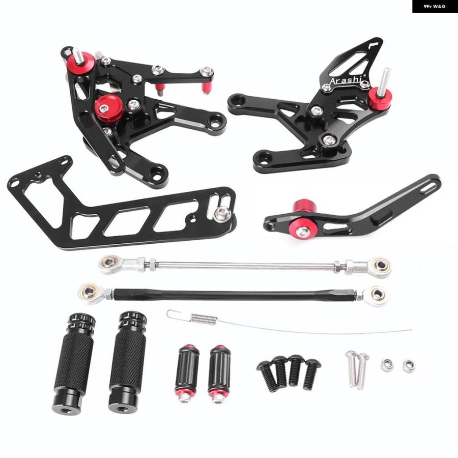 並行輸入品 バイク リアセット フットペグ 調整キット ヤマハ MT-10 FZ-10 / MT10 FZ10 2016