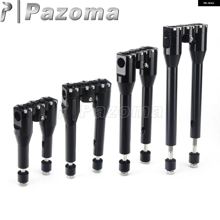 並行輸入品CNC 1-1/8インチ 28MM ハンドルバー バイク ライザー T スタイル ハンドルバー クランプ ハーレー ダイナストリート用 ボブソフテール スポー_16