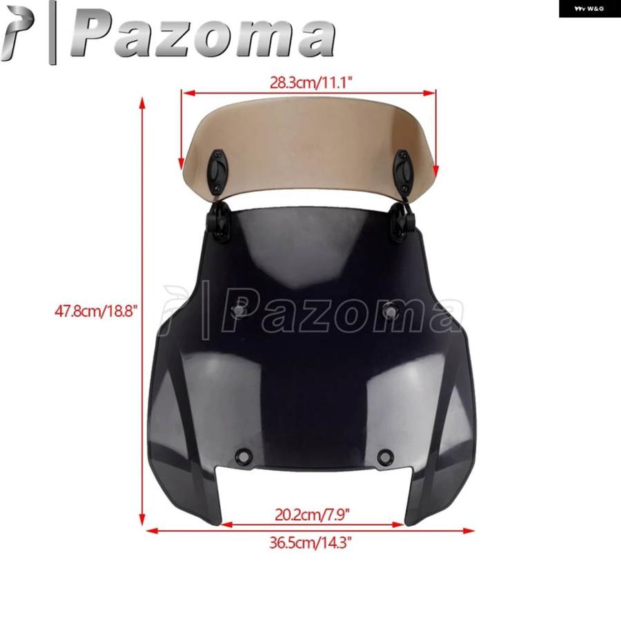 並行輸入品バイク 風よけ 拡張 フロントガラス スポイラー ハーレー パンアメリカ 1250 RA1250 スペシャル RA1250S 2021 2022