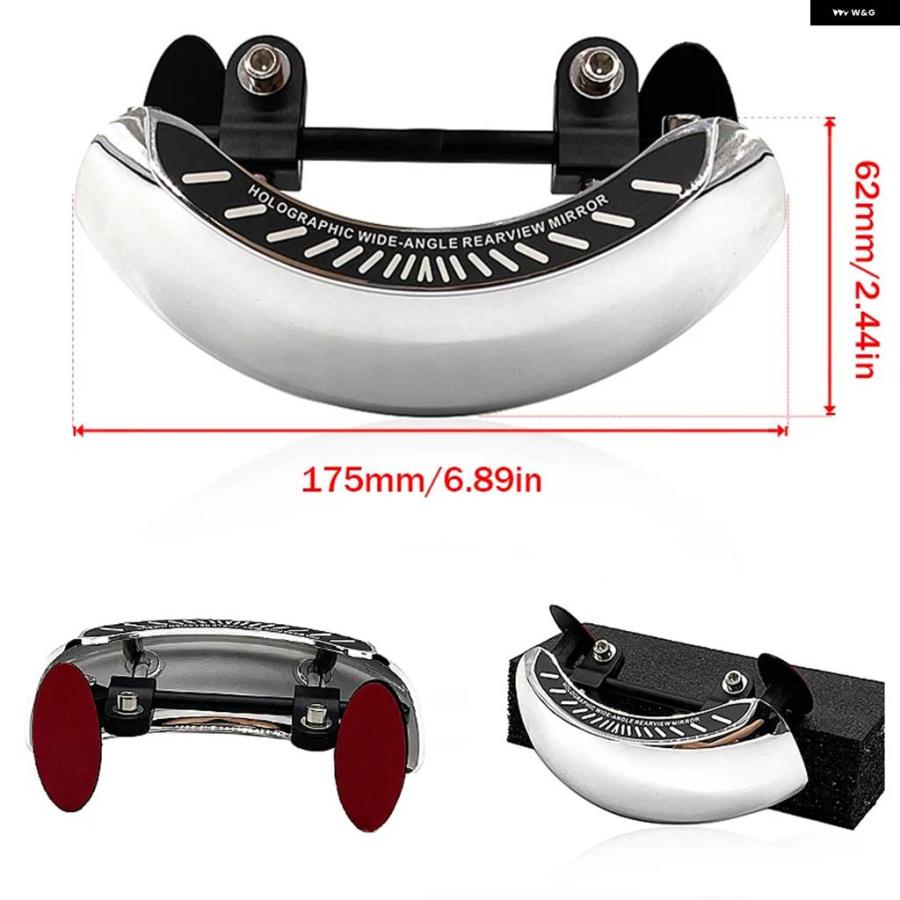 並行輸入品BMW カワサキ ホンダ スズキ ヤマハ リアビューミラー ブラインド スポットミラー フロントガラス ミラー ミラー | ブランド登録なし | 05