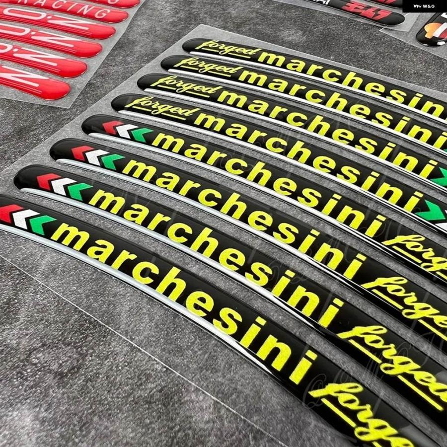 【並行輸入品】3Dジェル バイク ホイールハブ ステッカー デカール 反射リムストライプテープ レプソル ベネリ GSXR ドゥカティ マルケシーニ OZ | ブランド登録なし | 10