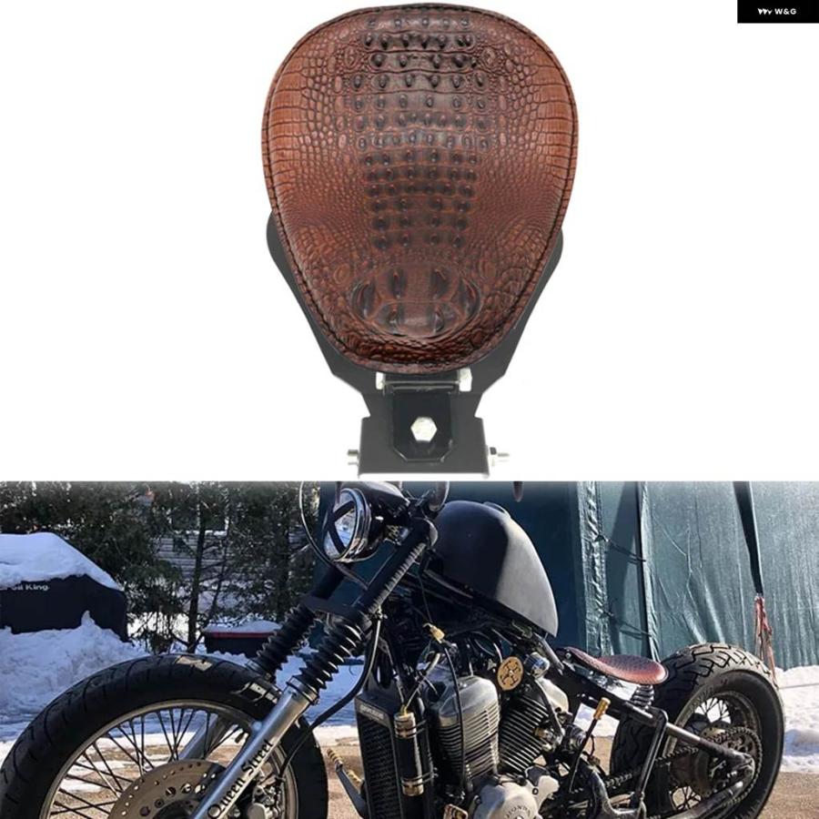 並行輸入品 バイク ソロシート スプリング ブラック ブラウン ホンダ