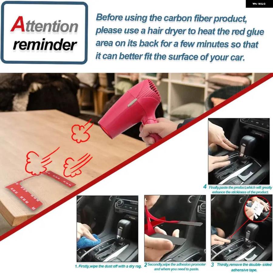 並行輸入品 外装 カーボン バックミラー アンチラブストリップ トリム アウディ Q5 8R Q7 ステッカー | ブランド登録なし | 06