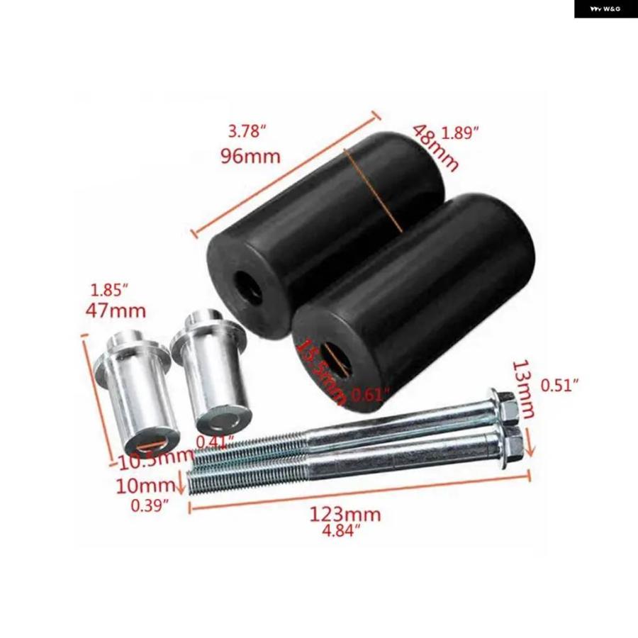 並行輸入品 バイク フレーム スライダー アンチ クラッシュ プロテクター スティックNS 200FZ25 XTZ 125 VESPA GTS | ブランド登録なし | 02